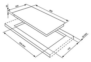 Варочная панель Смег SPR896POGH фото 2 в Новосибирске Варочная панель Smeg SPR896POGH фото 2 в Новосибирске