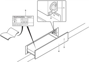 Встраиваемый подогреватель посуды Barazza 1CEEVEN фото 3 в Новосибирске