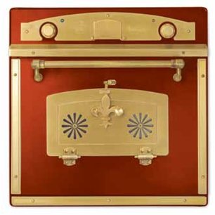 Духовой шкаф Restart ELF060 Burgundy фото в Новосибирске