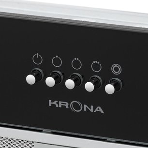 Встраиваемая вытяжка Krona KATE 600 GLASS BLACK PB фото 2 в Новосибирске Встраиваемая вытяжка Krona KATE 600 GLASS BLACK PB фото 2 в Новосибирске