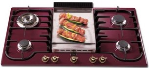 Варочная панель Илве H90FCNV Red фото в Новосибирске Варочная панель Ilve H90FCNV Red фото в Новосибирске