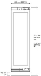 Встраиваемый винный шкаф Signature Kitchen Suite SKSCW243RP фото 4 в Новосибирске