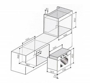 Духовой шкаф Restart ELF 062P фото 2 в Новосибирске
