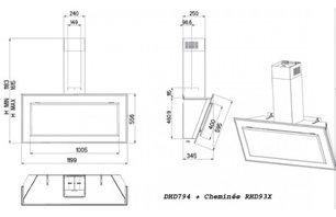 Вытяжка De Dietrich DHD 794 X фото 4 в Новосибирске