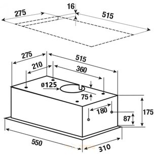 Встраиваемая вытяжка Kuppersbusch DEL 5100.0 S-01 фото 2 в Новосибирске