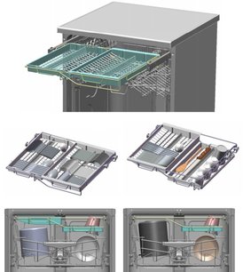 Посудомоечная машина Смег ST321-1 фото 2 в Новосибирске Посудомоечная машина Smeg ST321-1 фото 2 в Новосибирске