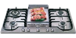 Варочная панель Илве H90FCV/ X фото в Новосибирске Варочная панель Ilve H90FCV/ X фото в Новосибирске