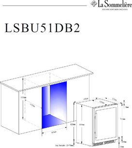 Винный шкаф La Sommeliere LSBU51DB2 фото 4 в Новосибирске