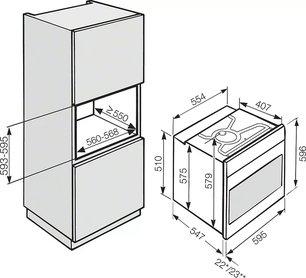 Духовой шкаф Miele H 4810 B BK фото 3 в Новосибирске