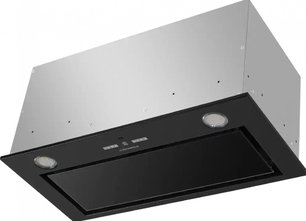 Встраиваемая кухонная вытяжка MAUNFELD Fantasy 1000ST 60 черное стекло фото в Новосибирске