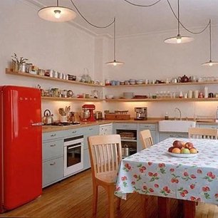 Холодильник Смег FAB28LR1 фото 4 в Новосибирске Холодильник Smeg FAB28LR1 фото 4 в Новосибирске