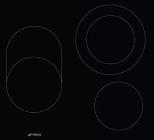 Варочная панель Смег SE385EMTB фото 2 в Новосибирске Варочная панель Smeg SE385EMTB фото 2 в Новосибирске