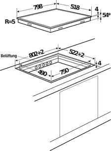 Варочная панель Куперсбуш KI 8560.0 SE фото 4 в Новосибирске Варочная панель Kuppersbusch KI 8560.0 SE фото 4 в Новосибирске