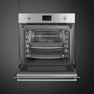 Духовой шкаф с паром Smeg SO6303APX фото 4 в Новосибирске