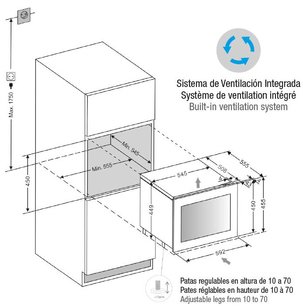 Встраиваемый винный шкаф Pando PVMAV 45-18CRR фото 3 в Новосибирске