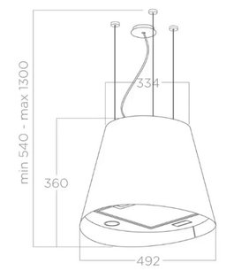 Вытяжка ELICA JUNO URBAN ZINC/F/50 фото 4 в Новосибирске