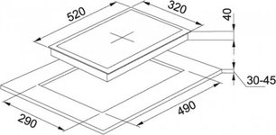Независимая варочная панель Франке FHGL 302 2G BK C фото 2 в Новосибирске Независимая варочная панель Franke FHGL 302 2G BK C фото 2 в Новосибирске