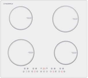 Индукционная варочная панель Маунфилд CVI594WH фото в Новосибирске Индукционная варочная панель Maunfeld CVI594WH фото в Новосибирске