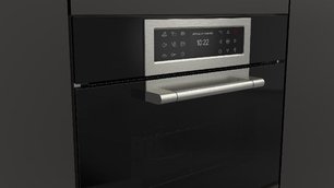 Духовой шкаф с микроволнами Fulgor Milano FCLCMO 4510 TEM BK фото 3 в Новосибирске