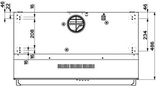 Встраиваемая вытяжка Faber 741 PB X A60 300.0557.515 фото 3 в Новосибирске
