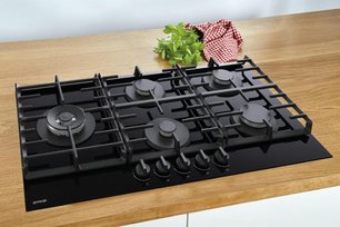 Газовая варочная панель на стеклокерамике Gorenje GCW951B фото 4 в Новосибирске