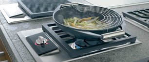Газовая варочная панель Wok Вольф ICBIM15/S фото 2 в Новосибирске Газовая варочная панель Wok Wolf ICBIM15/S фото 2 в Новосибирске