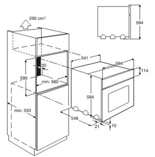Духовой шкаф AEG B89715M фото 2 в Новосибирске