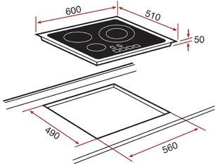 Варочная панель Тека IP 631 фото 2 в Новосибирске Варочная панель Teka IP 631 фото 2 в Новосибирске