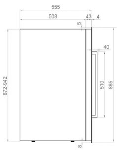 Встраиваемый винный шкаф Pando PVMAV 88-49CRR фото 4 в Новосибирске