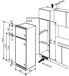 Холодильник Смег FR298AP фото 3 в Новосибирске Холодильник Smeg FR298AP фото 3 в Новосибирске