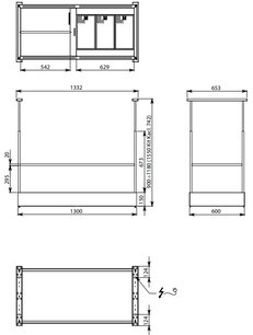 Вытяжка Фалмек Spazio 130 Island steel фото 3 в Новосибирске Вытяжка Falmec Spazio 130 Island steel фото 3 в Новосибирске