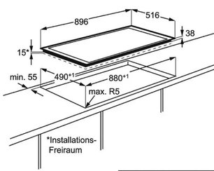 Варочная панель АЕГ HK955070XB фото 2 в Новосибирске Варочная панель AEG HK955070XB фото 2 в Новосибирске