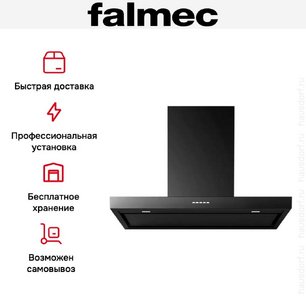 Вытяжка Falmec PLANE BLACK 90 PLUS фото 4 в Новосибирске