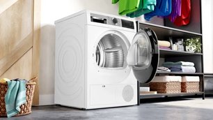 Сушильная машина Бош WQG1420AME фото 3 в Новосибирске Сушильная машина Bosch WQG1420AME фото 3 в Новосибирске