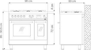 Варочный центр Лофра PRD96MFTE/AEO фото в Новосибирске Варочный центр Lofra PRD96MFTE/AEO фото в Новосибирске