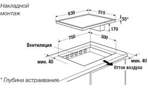 Индукционная варочная панель с вытяжкой Kuppersbusch KMI 8500.0 SR Stainless steel фото 4 в Новосибирске