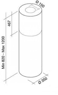 Вытяжка Фалмек Pulsar фото 3 в Новосибирске Вытяжка Falmec Pulsar фото 3 в Новосибирске