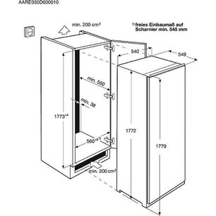 Холодильник Electrolux ERN 93213 AW фото 2 в Новосибирске