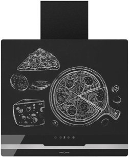 Вытяжка Krona DOMENIKA 600 BLACK/INOX S фото в Новосибирске Вытяжка Krona DOMENIKA 600 BLACK/INOX S фото в Новосибирске