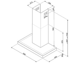 Вытяжка Smeg KS9500XE фото 3 в Новосибирске