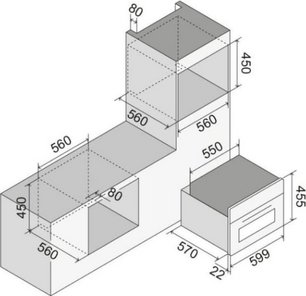 Духовой шкаф Ilve 645SCHSW/BUG фото 3 в Новосибирске