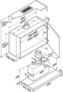 Вытяжка Miele DA 3490 фото 2 в Новосибирске