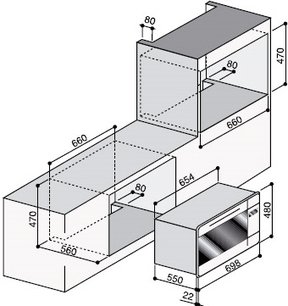 Духовой шкаф Restart ELF049 Blue фото 2 в Новосибирске