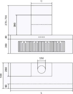 Вытяжка Ilve AGQ120/SS фото 2 в Новосибирске