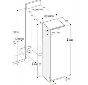 Встраиваемый морозильник Gaggenau RF 411-301 фото 2 в Новосибирске