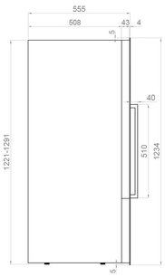 Встраиваемый винный шкаф Pando PVMAV 124-70CRR фото 4 в Новосибирске