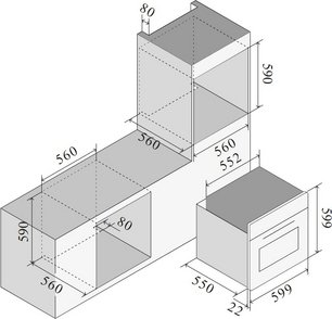 Духовой шкаф Ilve OV60STCT3/BK фото 2 в Новосибирске