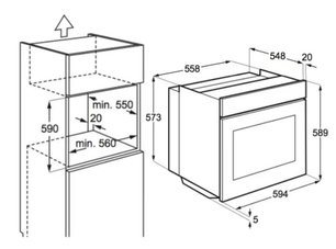 Духовой шкаф AEG BE5501472M фото 2 в Новосибирске
