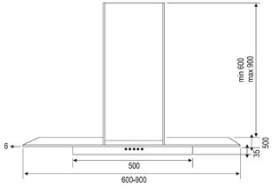Вытяжка Kuppersberg LORA 60 X 4HPB фото 2 в Новосибирске