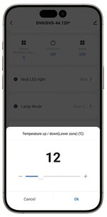 Встраиваемый винный шкаф Dunavox DVP-44.120DB фото 3 в Новосибирске